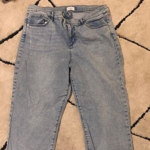 LOFT Light Blue Straight Leg Jeans